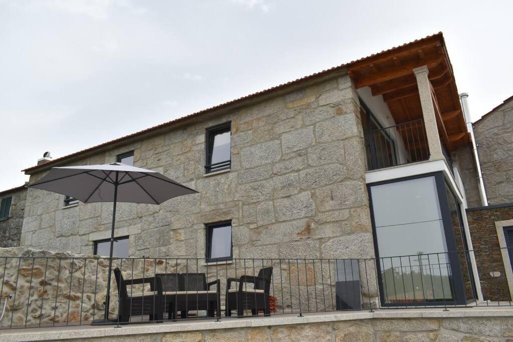 Casinhas Da Eira Caramulo Turismo Rural Arca Dış mekan fotoğraf